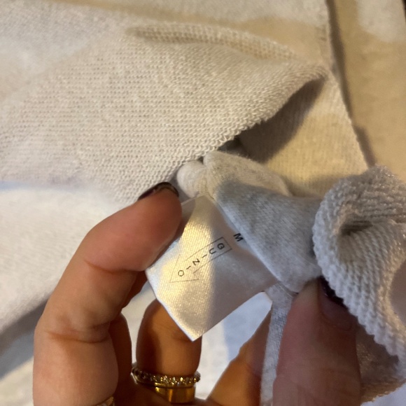 GUIZIO X REVOLVE DG Cropped Hoodie in Heather Grey Size: Medium - Picture 11 of 11